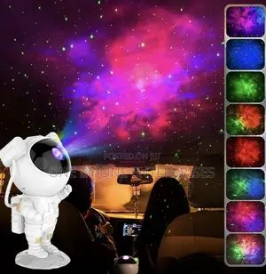 Astronaut Projector LED Fog Night Light With 17 Color Mode
