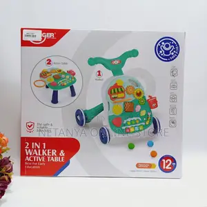 Baby 2in1 Walker and Activity Table