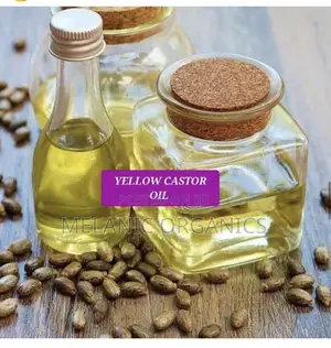 Organic Yellow Castor Oil 1L