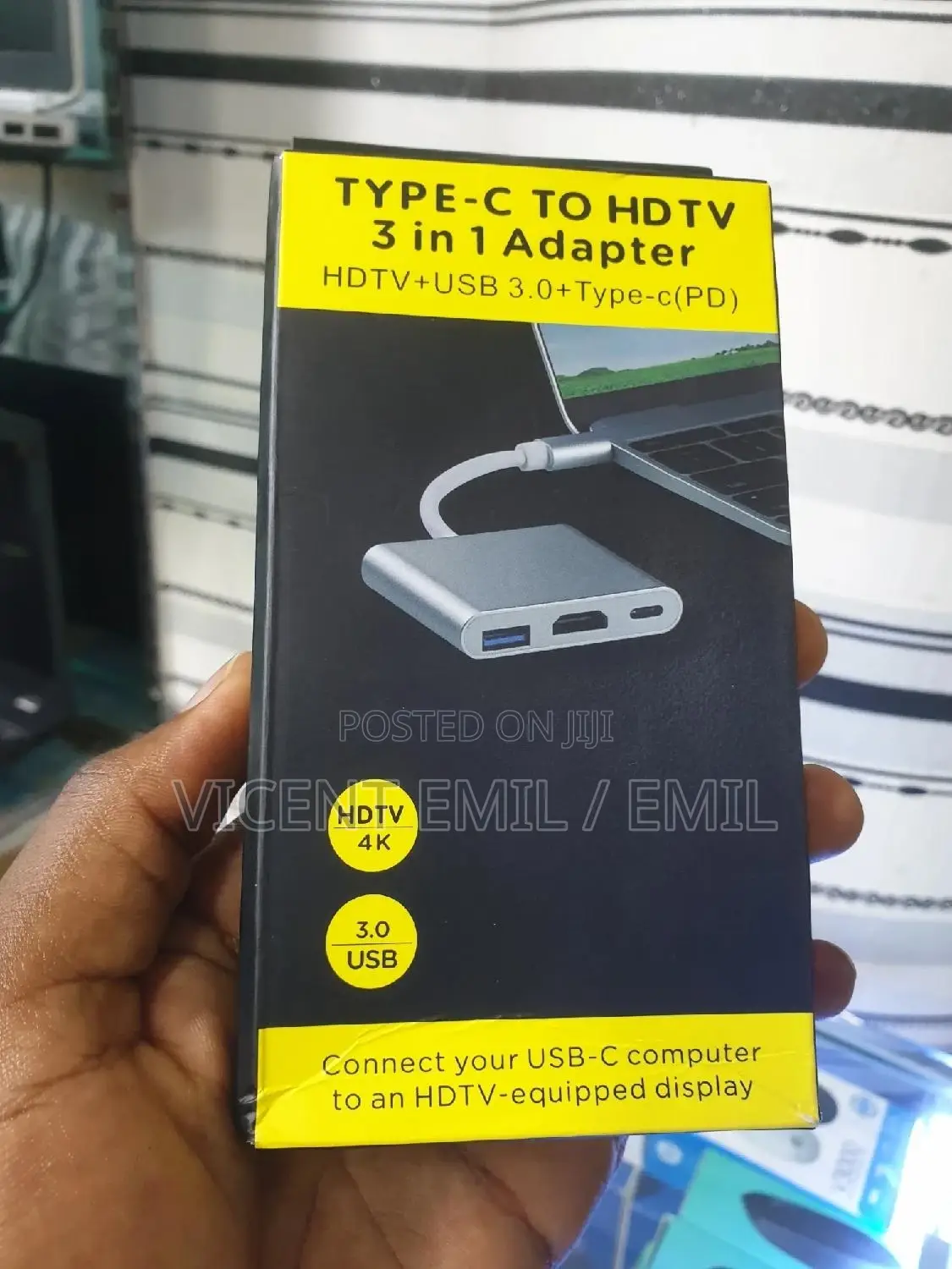 Type C to HDMI, USB and Type C Hub