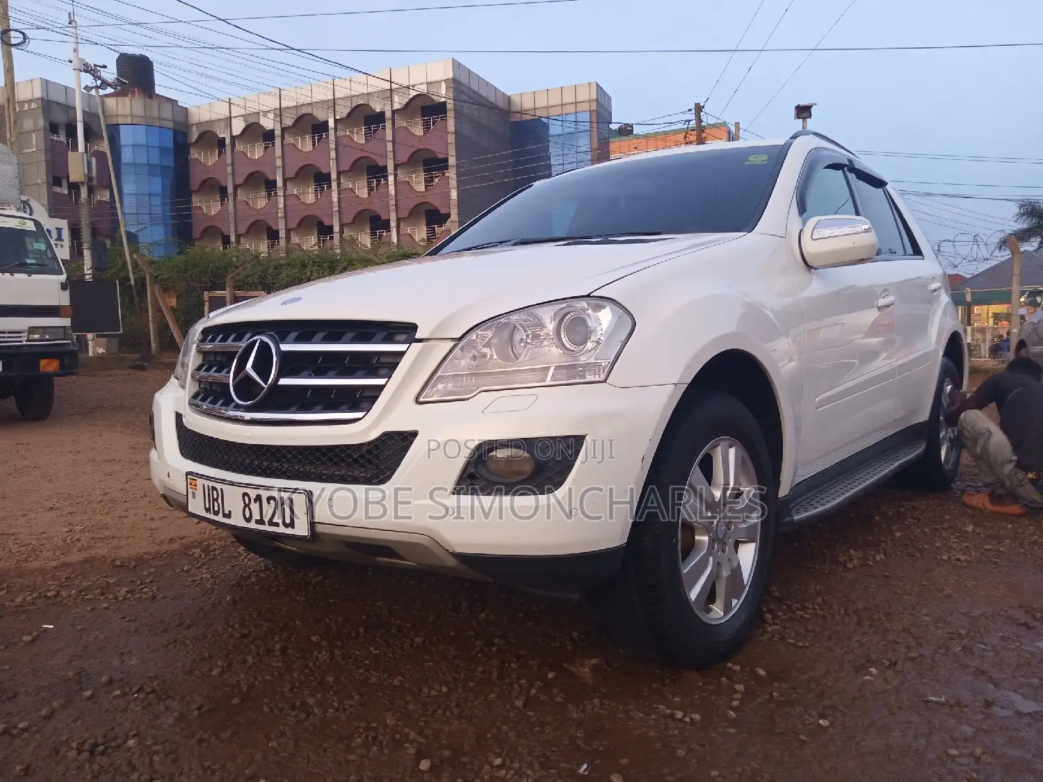 White Benz ML 4matics for Hire