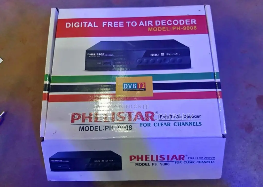 Phelistar Free to Air TV Digital Decoder