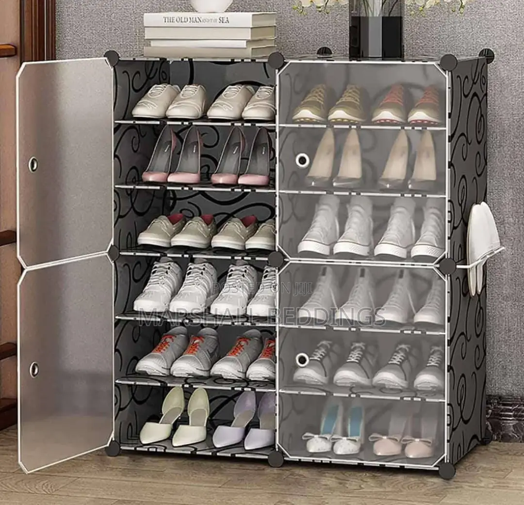 6door Plastic Shoerack