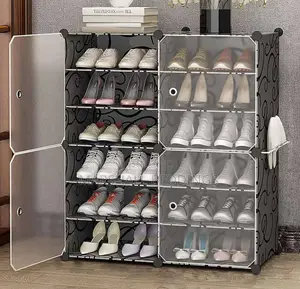 6door Plastic Shoerack