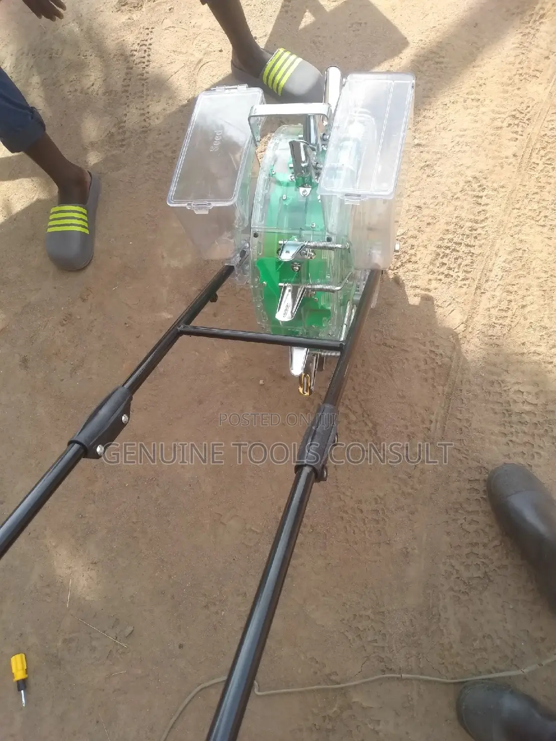 Hand Push Seeding Planter