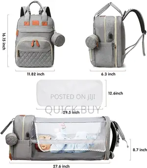 Multifunctional Large Diaper Backpack Baby Mom Bag