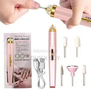 Portable Electric Nail File Kit