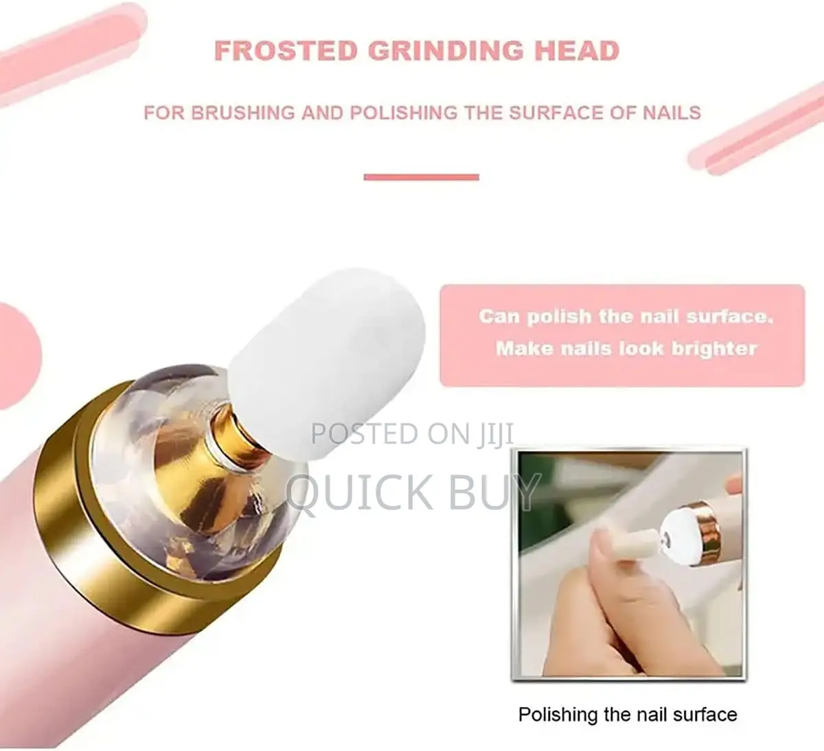 Portable Electric Nail File Kit