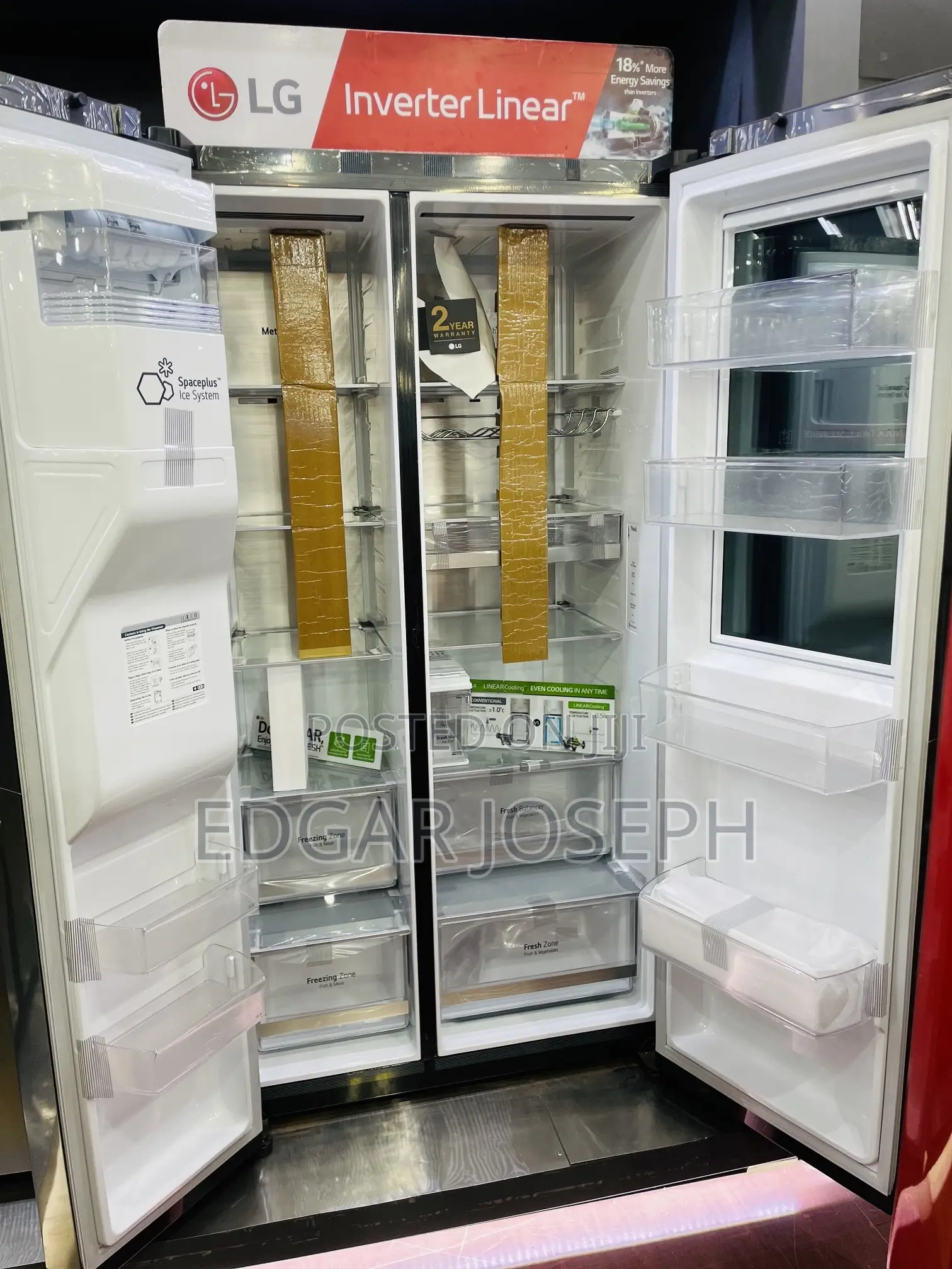570L LG Knock Knock Refrigerator