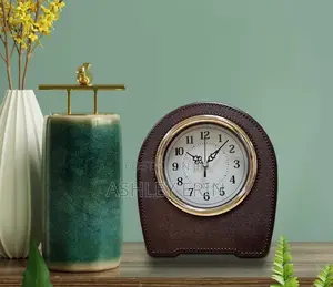 Silent Battery Operated Mantel Table Decorative Clock