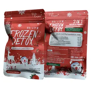 Frozen Detox Cleanse Fat Burn Diet Antioxidant 100% 60 Capsules