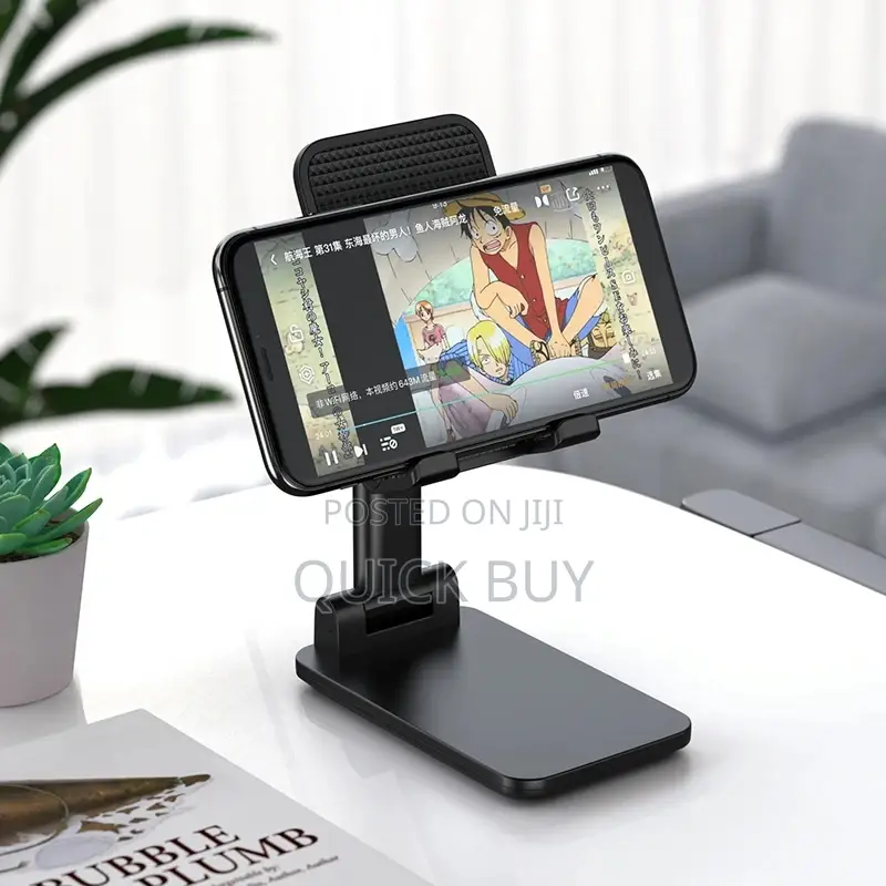 Adjustable Cell Phone Stand With Silicon Pad