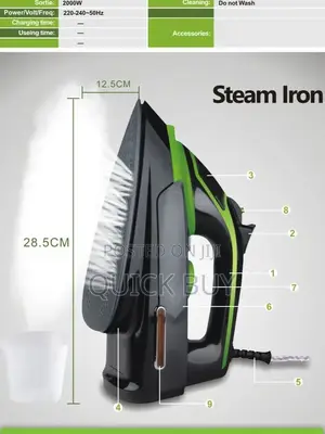 300W Avinas Steam Iron