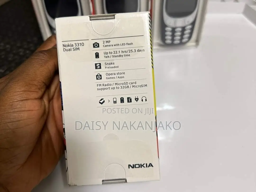 New Nokia 3310 Black