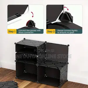 High Quality Plastic Portable Shoe Rack