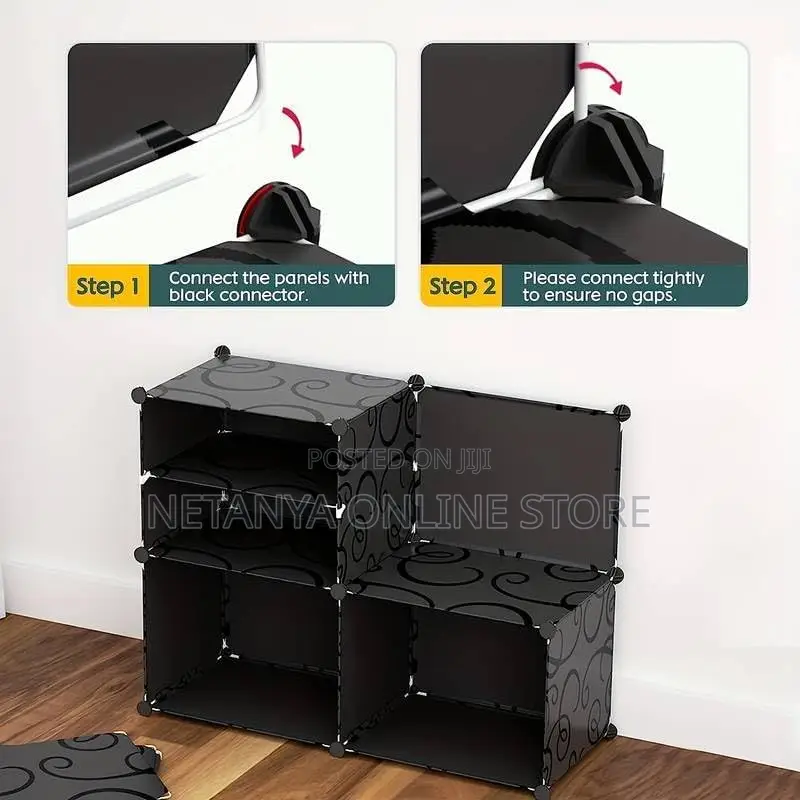 High Quality Plastic Portable Shoe Rack