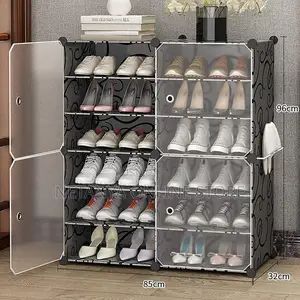 High Quality Plastic Portable Shoe Rack