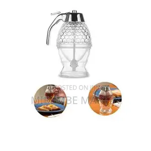 Glass Honey Dispenser.