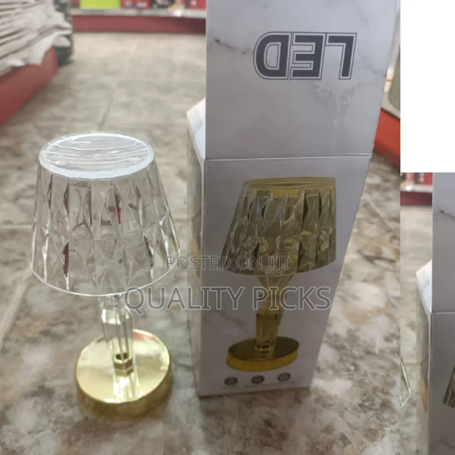 Crystal Led Table Lamp