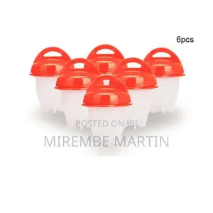 6pcs Silicone Egg Boiler.