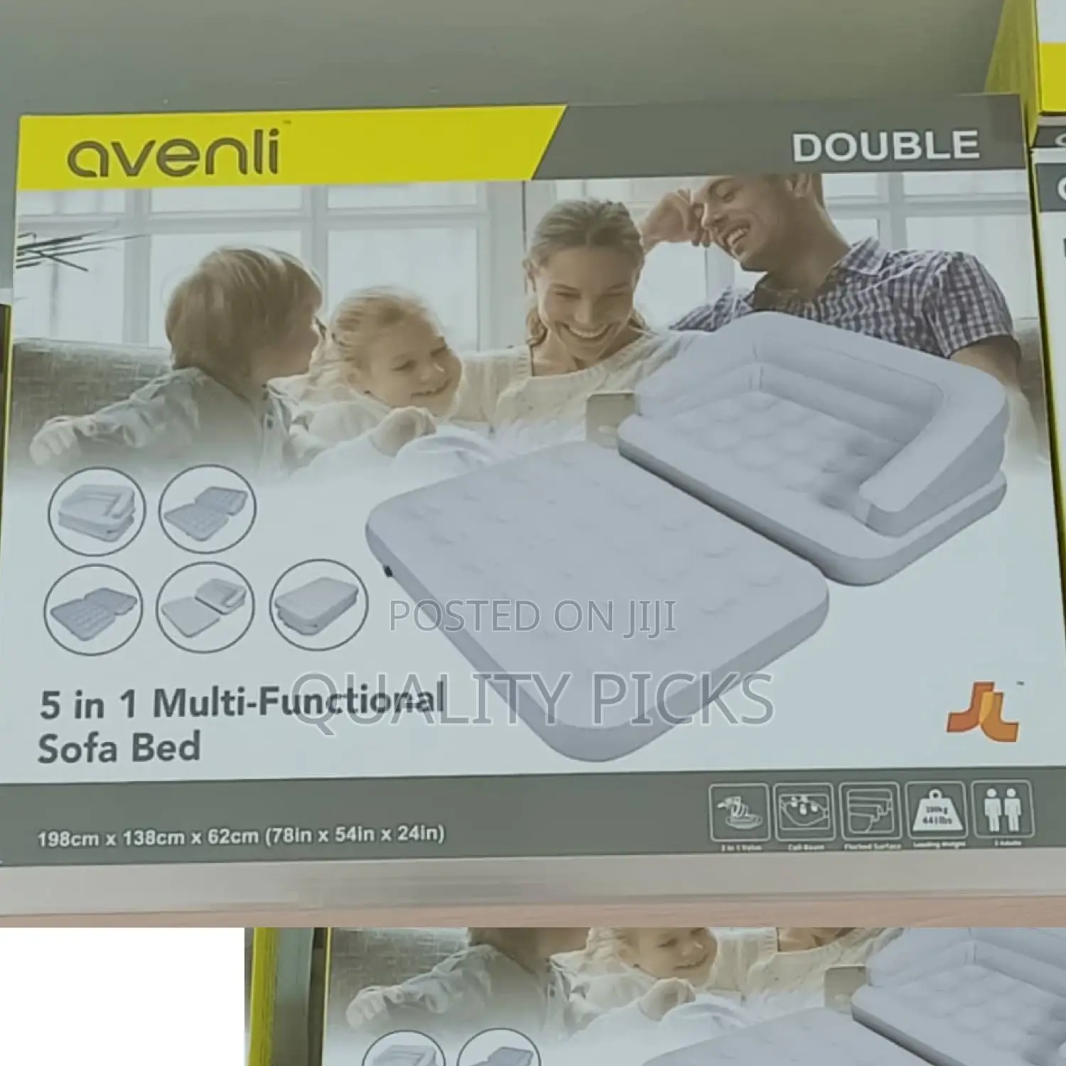 Inflatable 5 in 1 Sofa Bed