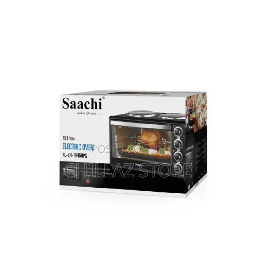 Saachi 45litres Electric Oven Double Hot Plate