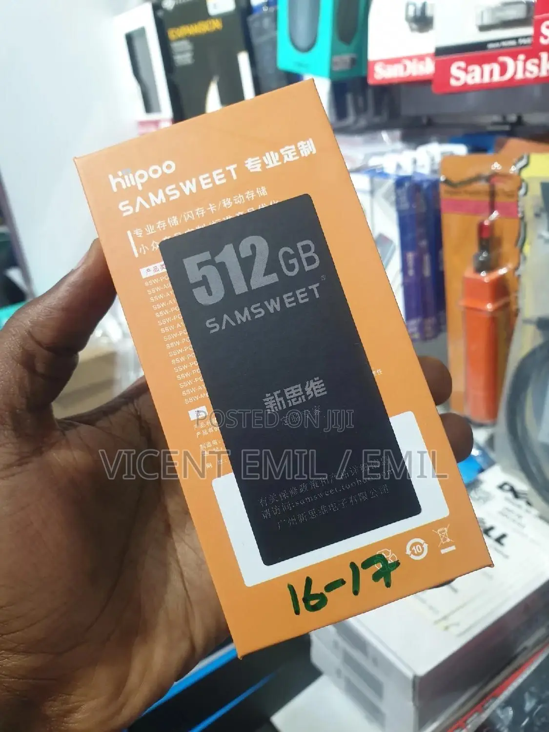SSD 512gb for Macbook 2013-2016 Samsweet Hiipoo