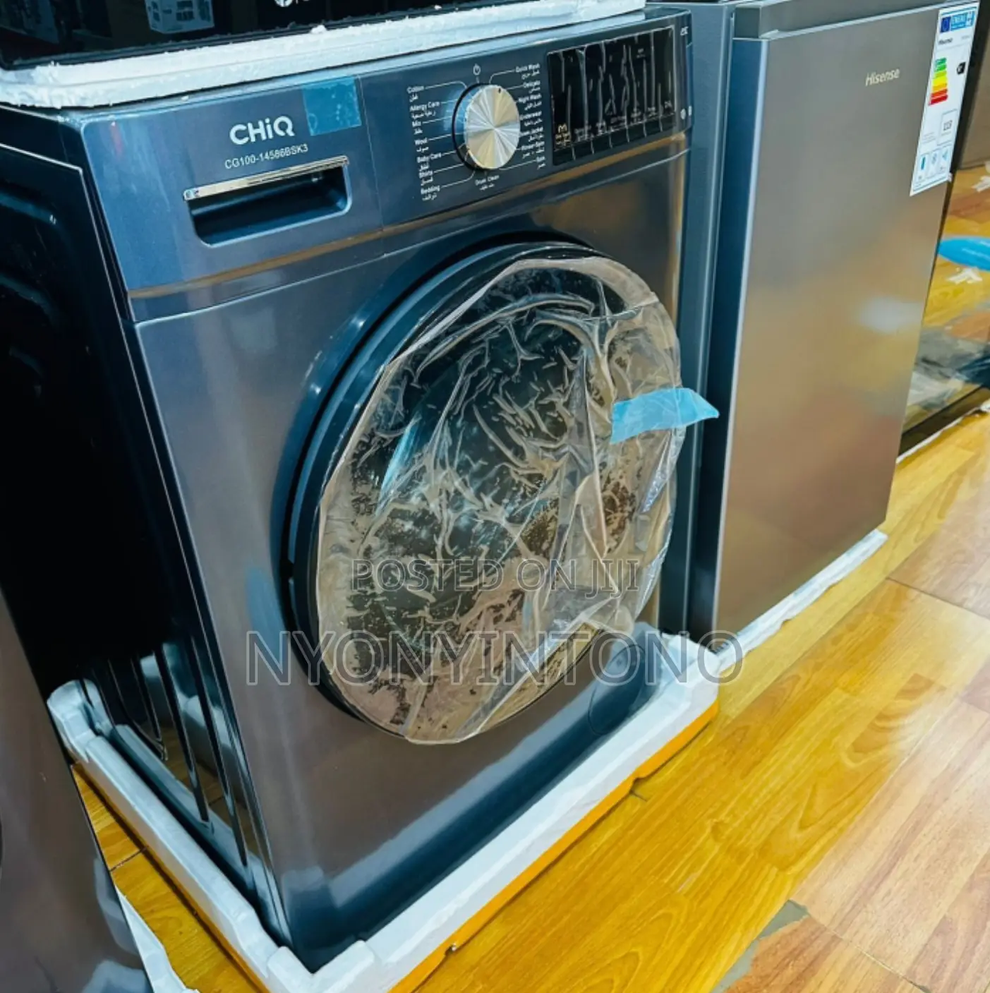 Chiq 10kg Front Loader Fully Automatic Washing Machine
