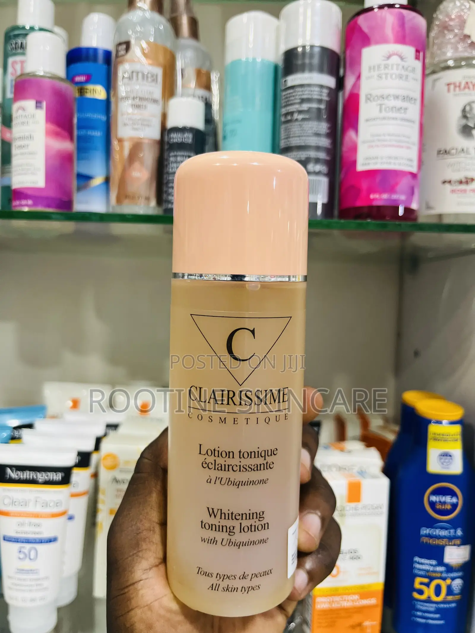 Clairissime Whitening Toning Body Oil