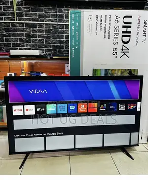 Hisense 55" Inch Utra Hd Vida Smart Tv Youtube, Netflix