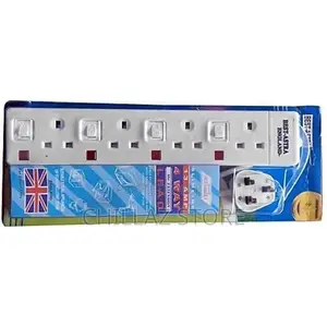 Astra England 4-Way Extension Cable Socket