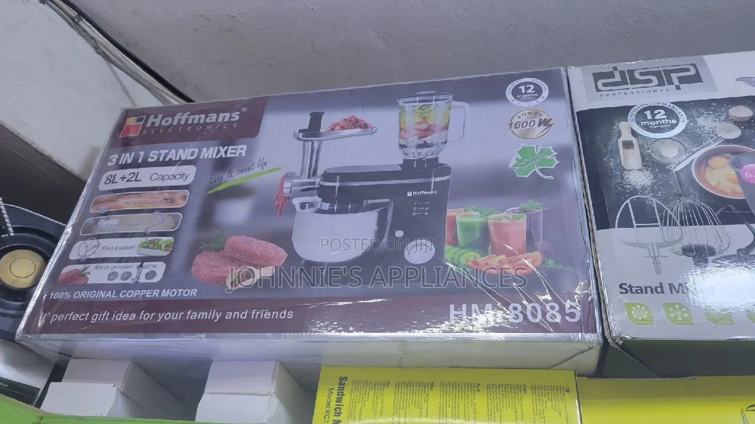 Hoffman 3in1 Stand Mixer Commercial