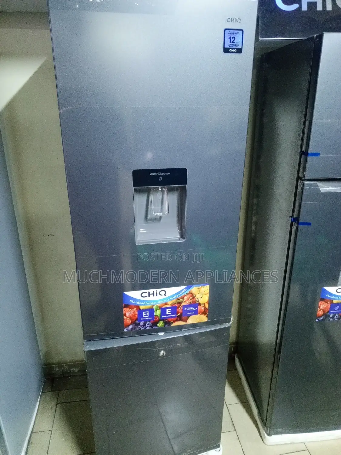 Chiq 340 Litres Double Door Fridge