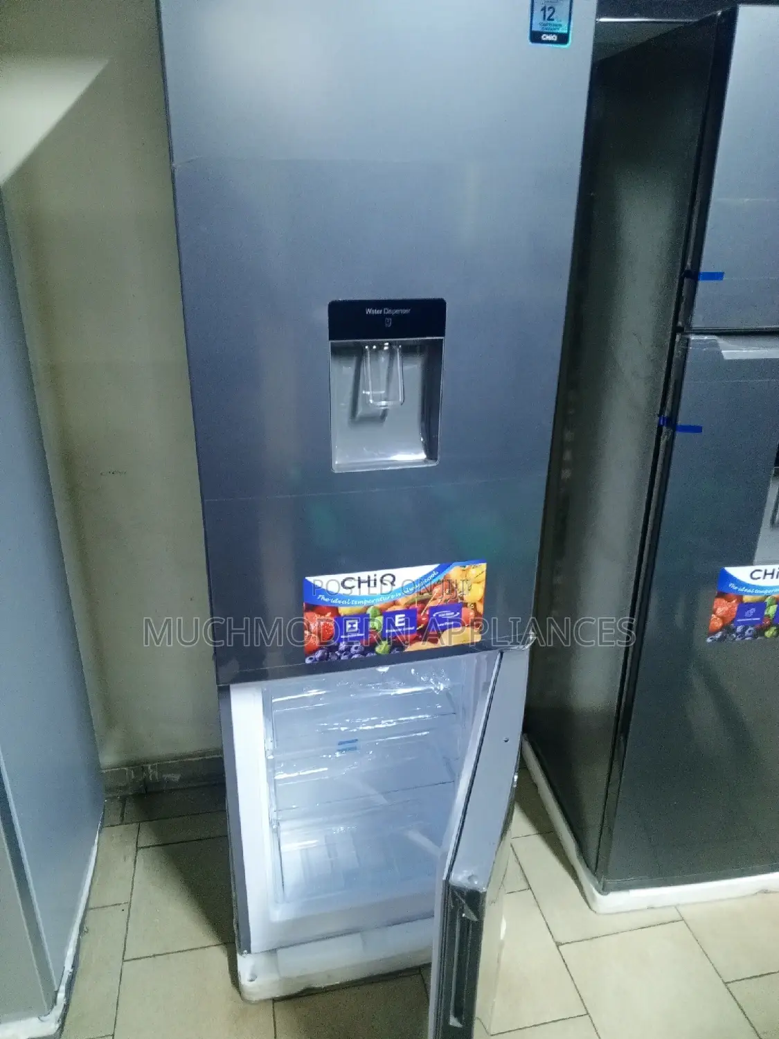 Chiq 340 Litres Double Door Fridge