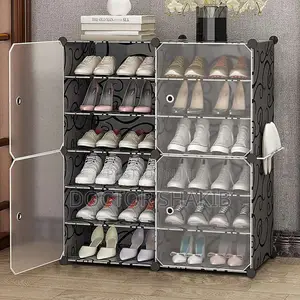 Generic Adjustable Plastic Cabinet Shoe Rack
