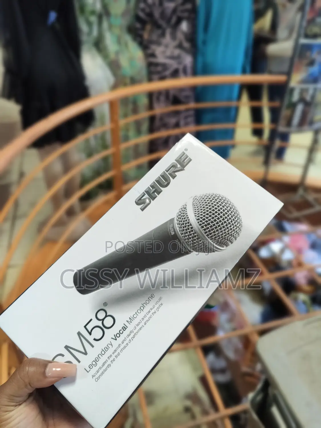 Shure Wired Microphone/Shure SM58 Microphone/Shure Microphon