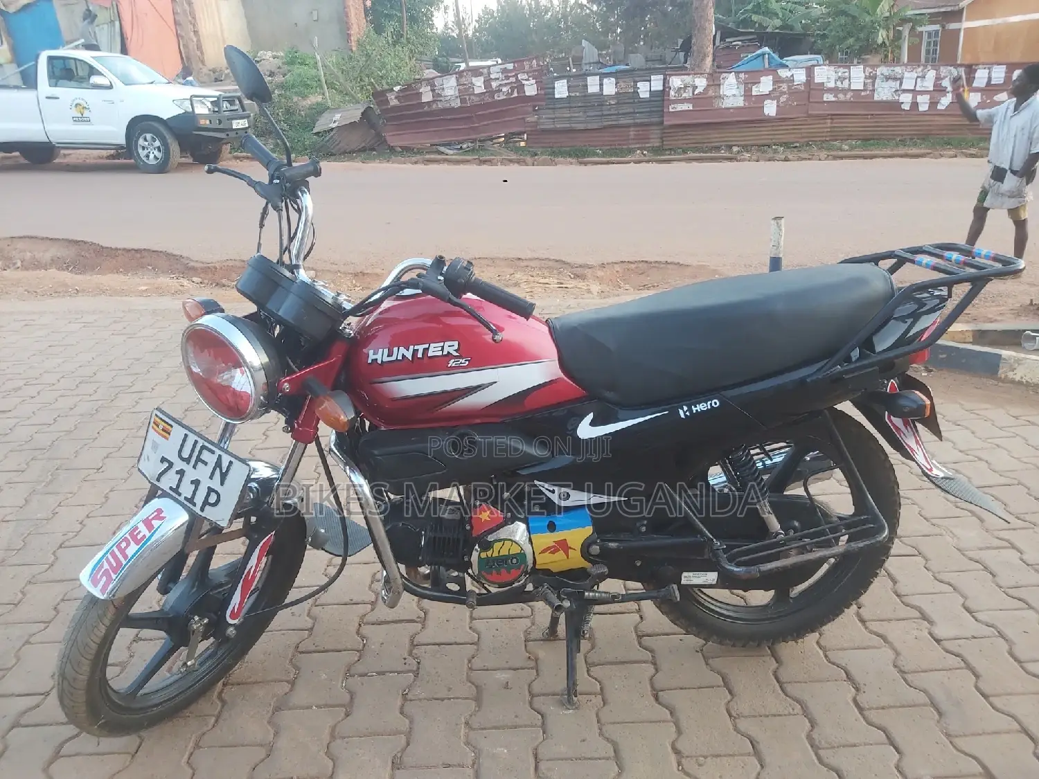 Hero Hunter 125 2023 Red