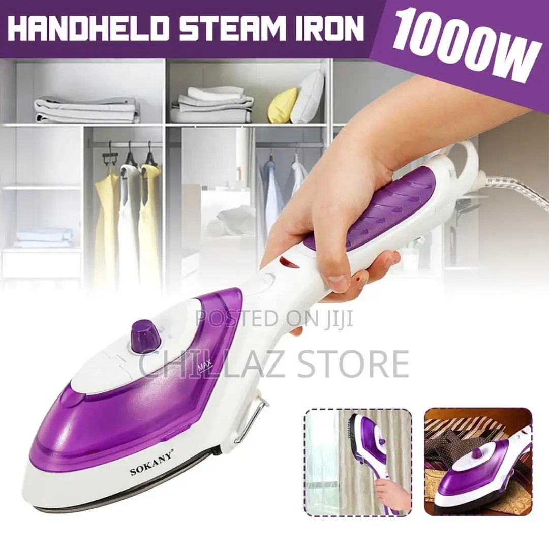 Steamer With Brush and Measuring Cup