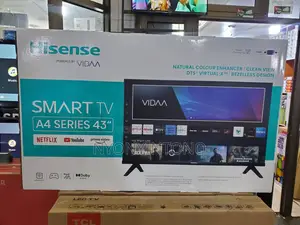 Hisense 43" Frameless Smart Tv With Inbuilt Free to Air.