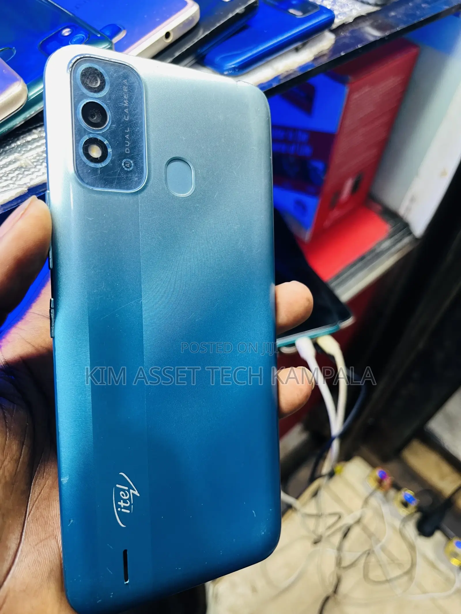 Itel P37 32 GB Blue