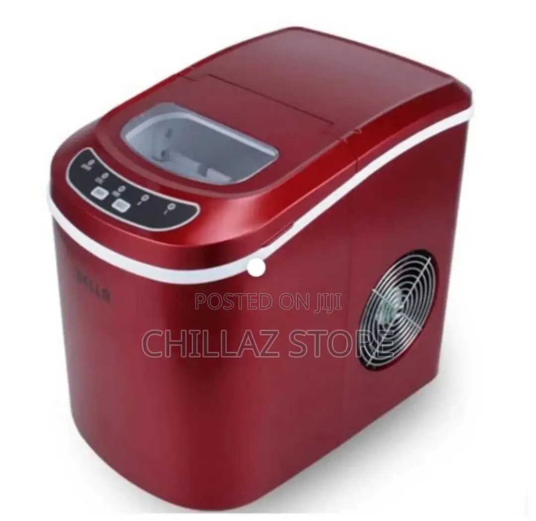 Electric Ice Maker-Red