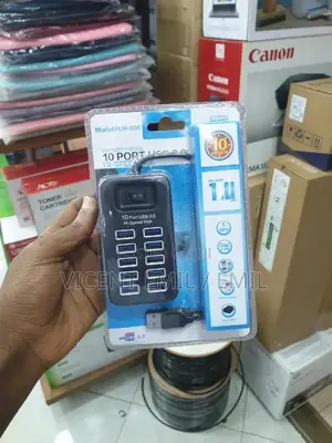 10 Ports USB 3.0 Hi-Speed Hub PLH-001