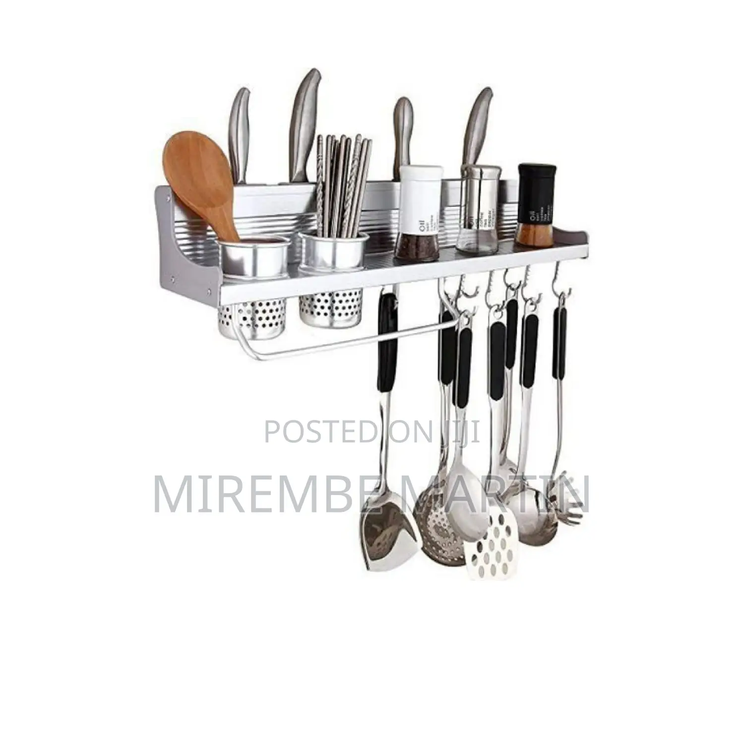 Aluminum Wall Mounted Kitchen Rack.