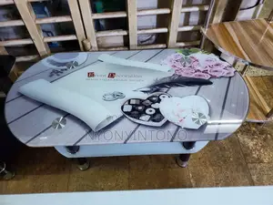 Strong and Durable Glass Center Coffee Table 100cm*50cm.