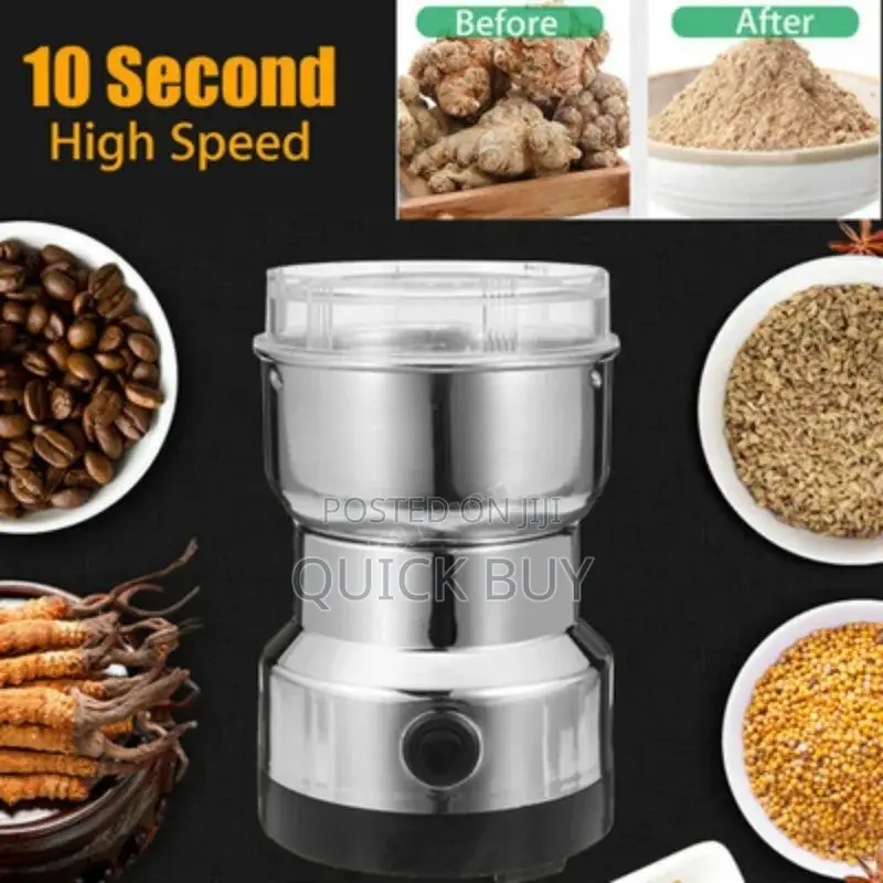 Portable Electric Grain Mill Grinder Stainless Steel
