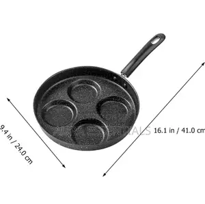 Four-Hole Divided Frying Pan