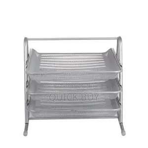 Metal Office Stationary Storage Organizer Table Study File