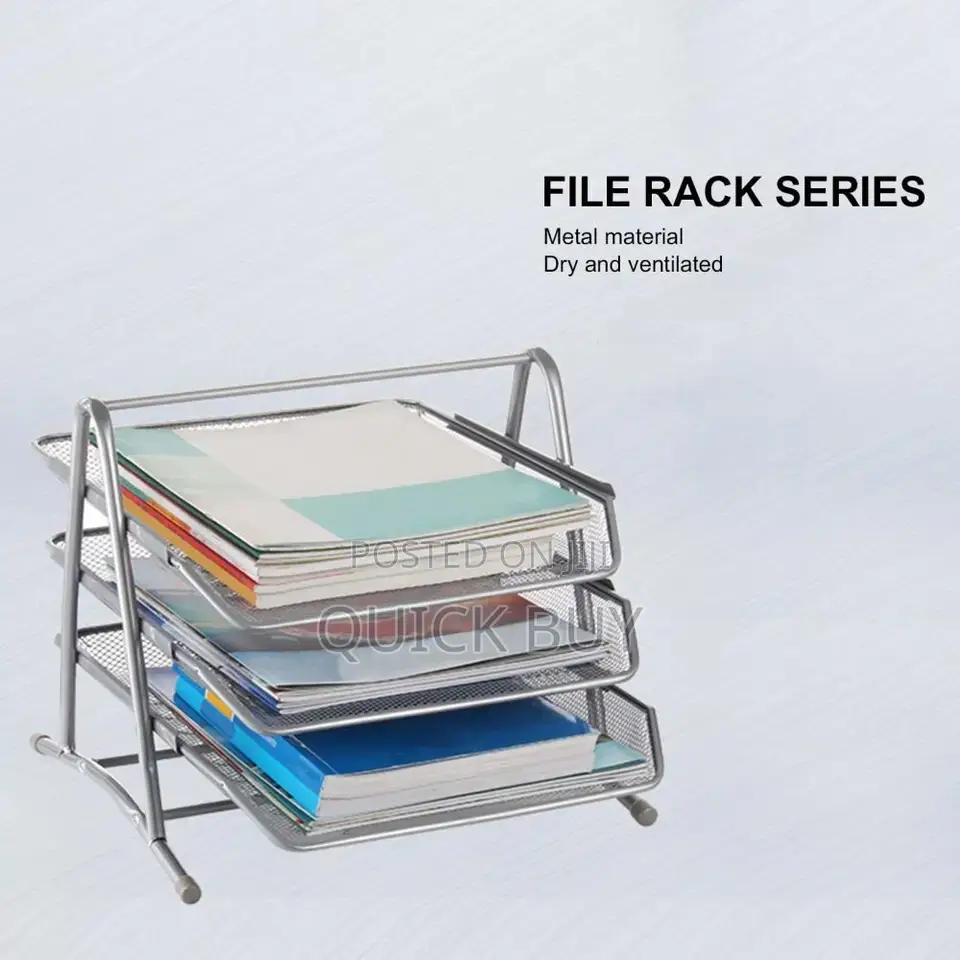 Metal Office Stationary Storage Organizer Table Study File
