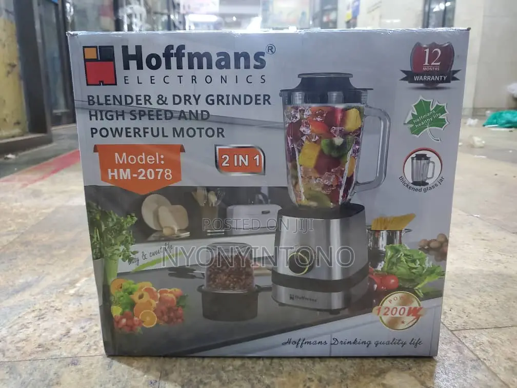 Hoffman High Speed Blender With Grinder.