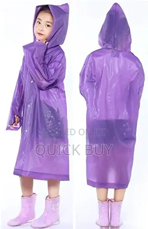Portable Reusable Raincoats